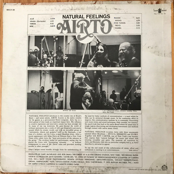 Natural Feelings Airto Moreira