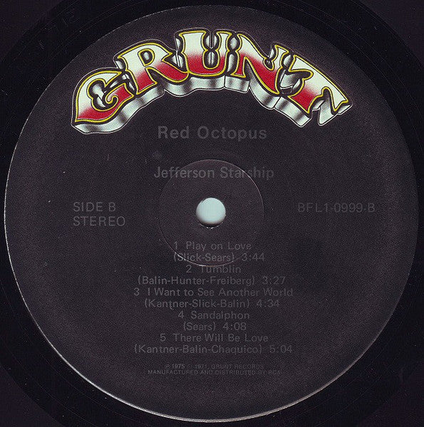 Red Octopus Jefferson Starship