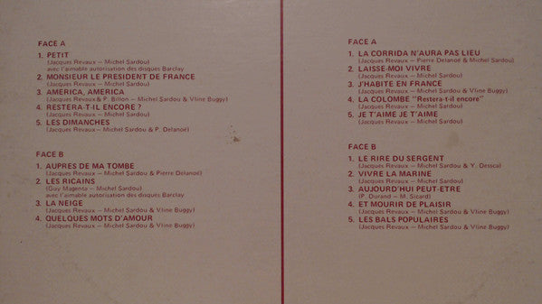Pleins Feux Sur Michel Sardou Michel Sardou