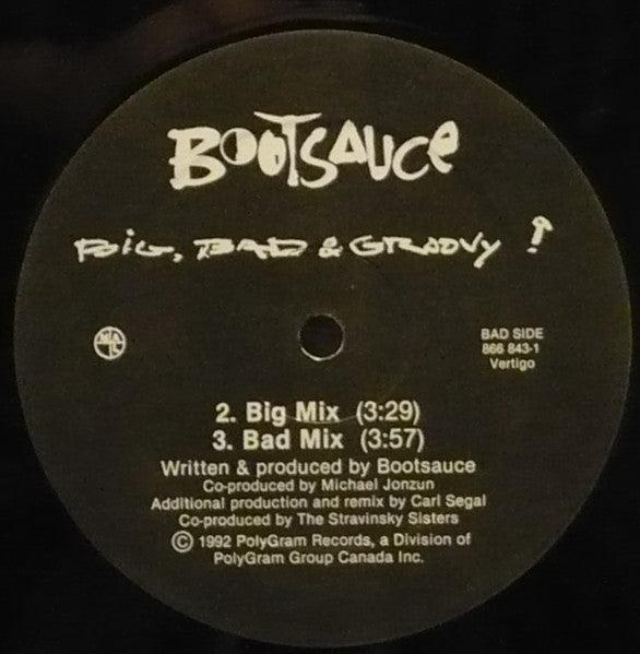 Big, Bad & Groovy Bootsauce