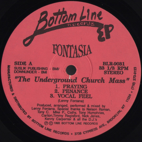 The Underground Church Mass EP 2 Fontasia