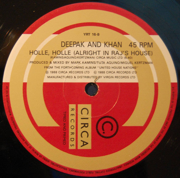 Holle Holle (Indian Acid Trip And Alright In Raj's House Versions) Deepak And Khan