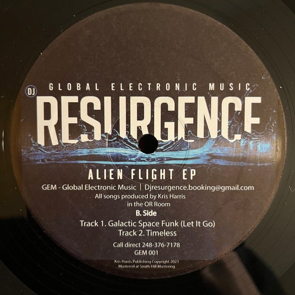 Alien Flight EP DJ Resurgence