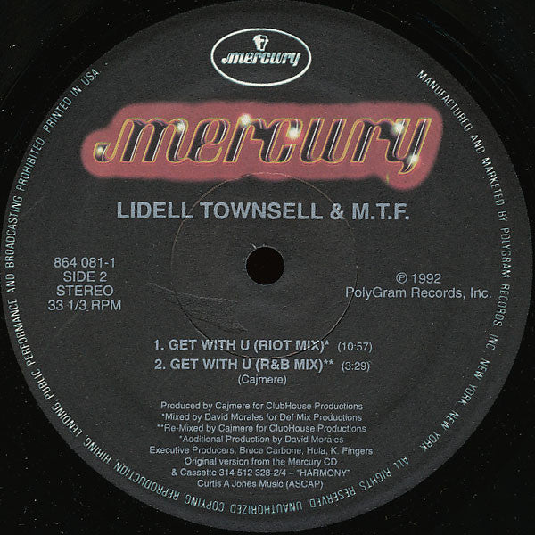 Get With U Lidell Townsell & M.T.F.