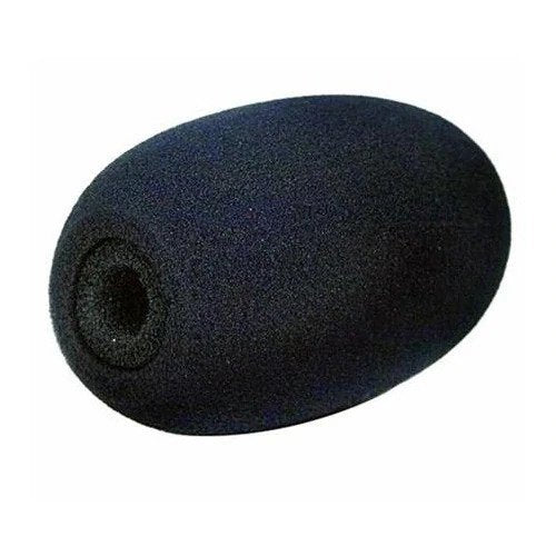 Five black Audix WS1281PK heavy-duty foam windscreens for microphones, 2-stage probe shape, microphone accessories.
