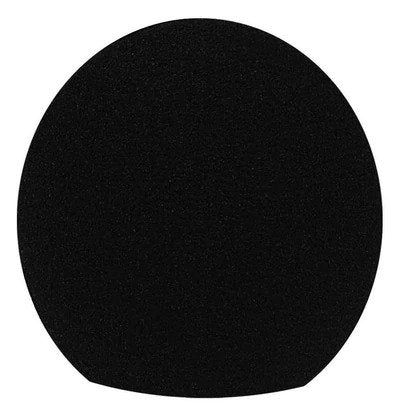 Black Audix WS357PK external windscreen for OM series microphones, shown in a 5-pack, designed to reduce wind noise during recordings.