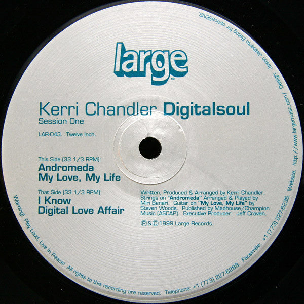 Digitalsoul (Session One) Kerri Chandler