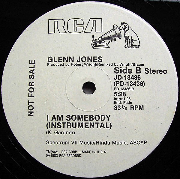 I Am Somebody Glenn Jones
