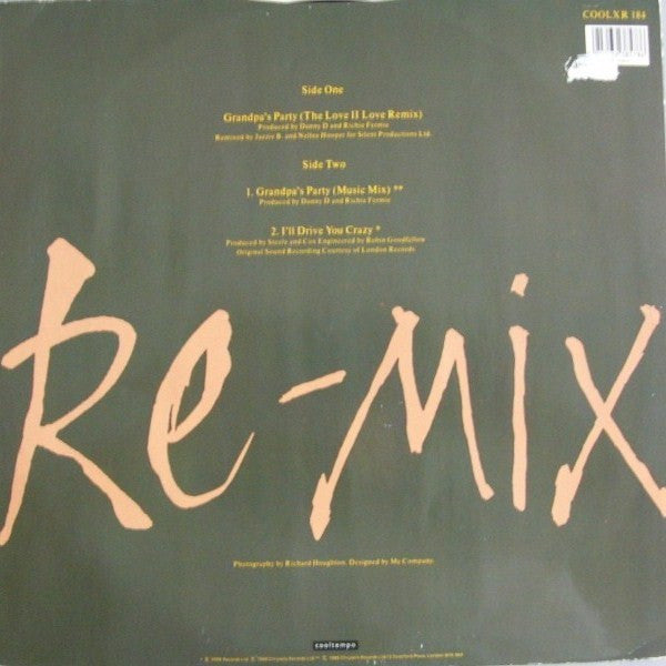 Grandpa's Party (The Love II Love Re-Mix) Monie Love