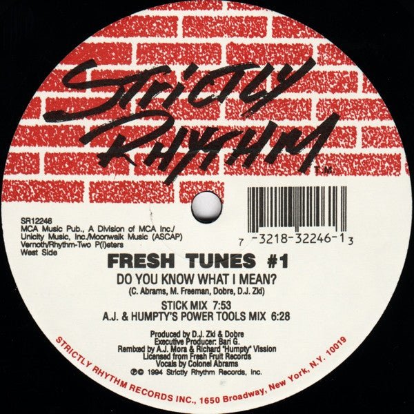 Do You Know What I Mean? Fresh Tunes