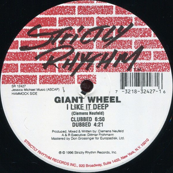 Deep Ocean Return / I Like It Deep Giant Wheel