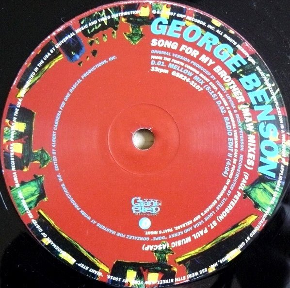 Song For My Brother (MAW Mixes) George Benson