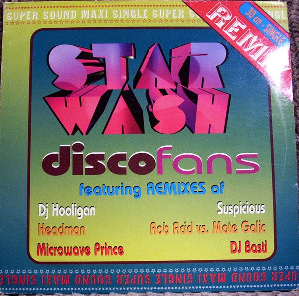 Disco Fans (The Remixes) Star Wash