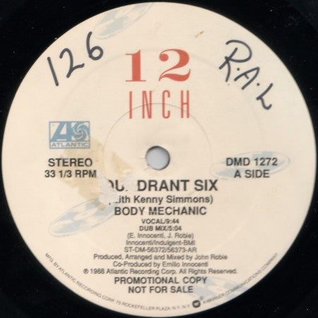 Body Mechanic Quadrant Six,Kenny Simmons