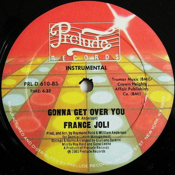 Gonna Get Over You France Joli