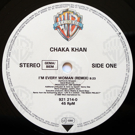 I'm Every Woman (Remix) Chaka Khan