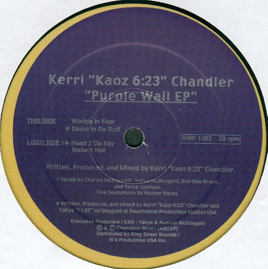 Purple Wall EP Kerri Chandler