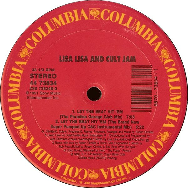 Let The Beat Hit 'Em Lisa Lisa & Cult Jam