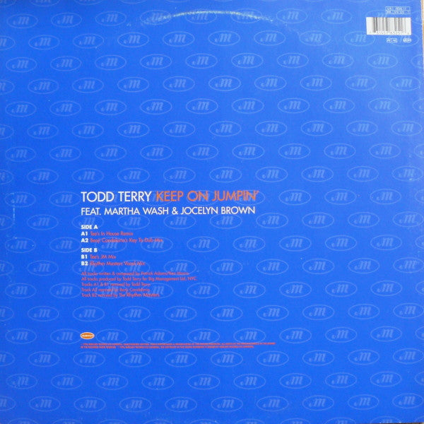 Keep On Jumpin' Todd Terry,Martha Wash,Jocelyn Brown