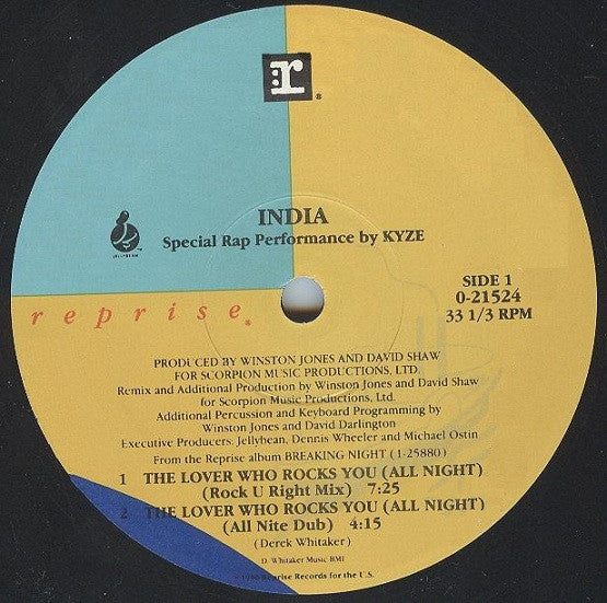 The Lover Who Rocks You (All Night) India