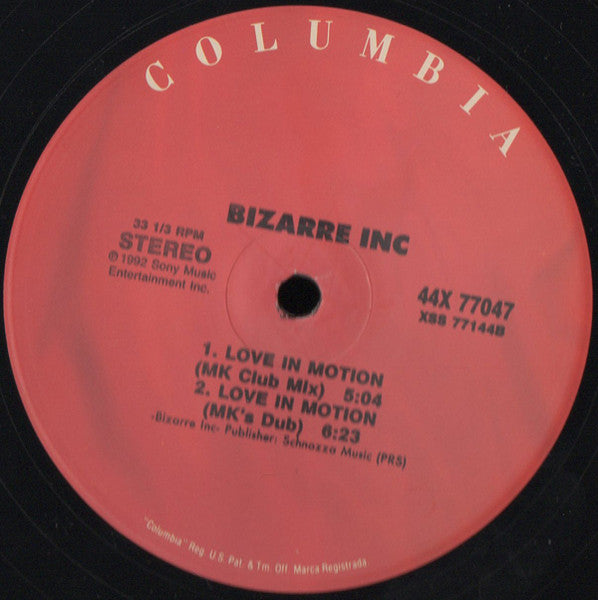 Love In Motion Bizarre Inc