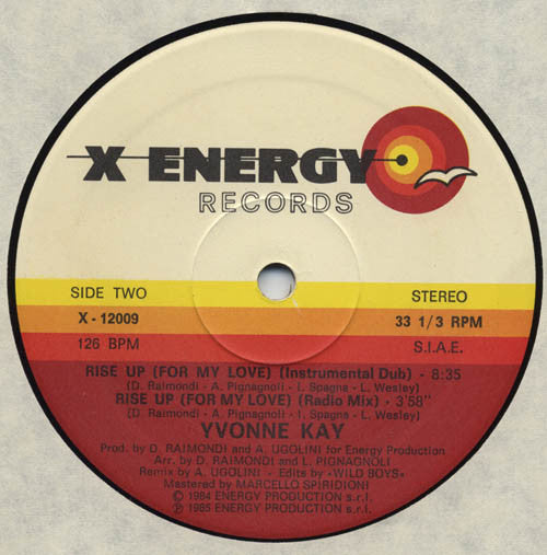 Rise Up (For My Love) Yvonne Kay