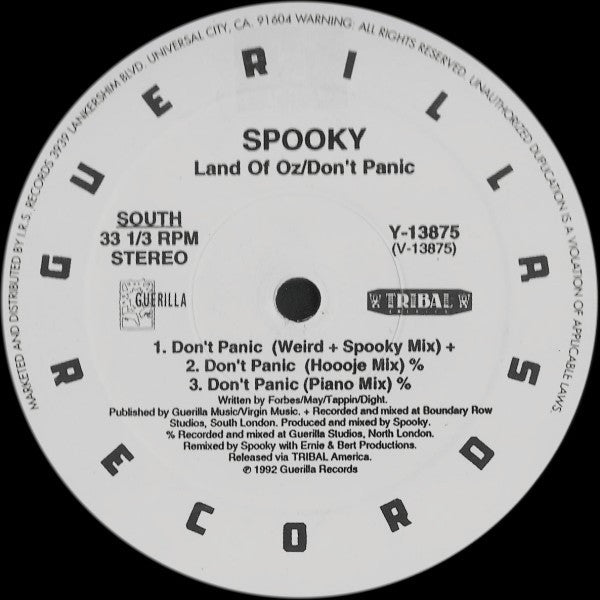 Land Of Oz / Don't Panic Spooky