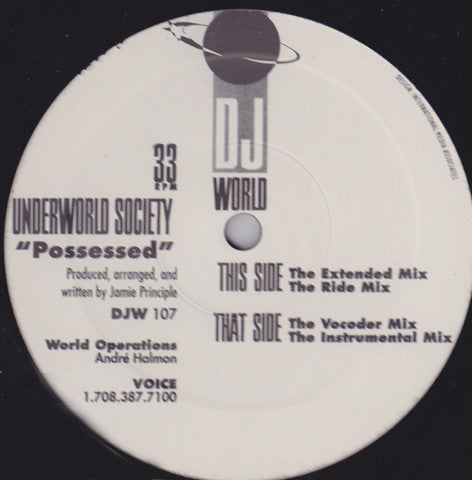 Possessed 3 Underworld Society