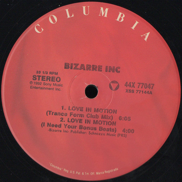 Love In Motion Bizarre Inc