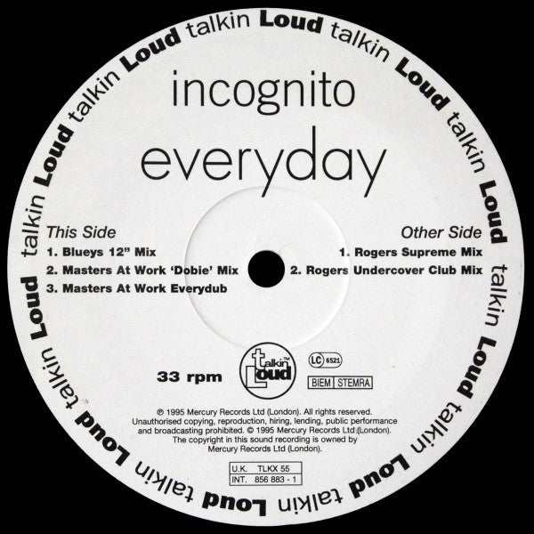 Everyday 2 Incognito