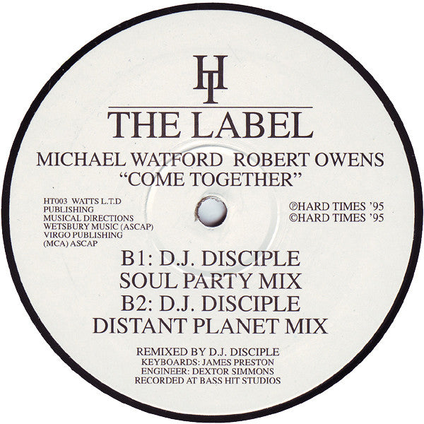 Come Together Michael Watford,Robert Owens