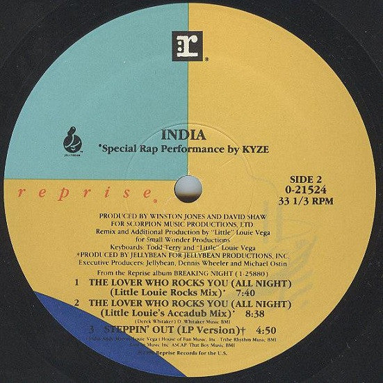 The Lover Who Rocks You (All Night) India