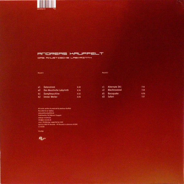 Das Akustische Labyrinth Andreas Kauffelt