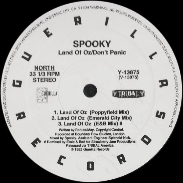 Land Of Oz / Don't Panic Spooky