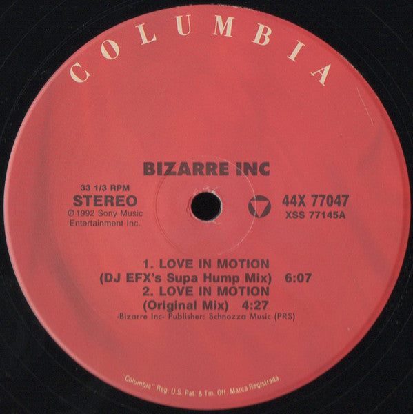Love In Motion Bizarre Inc