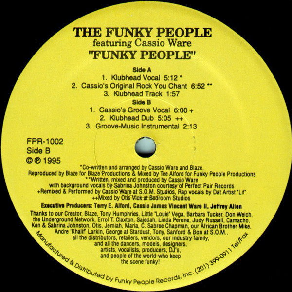 Funky People Funky People,Cassio Ware