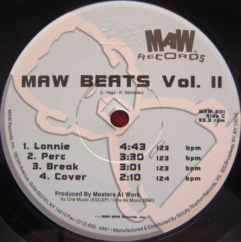 Beats Vol. 1 & 2 Masters At Work