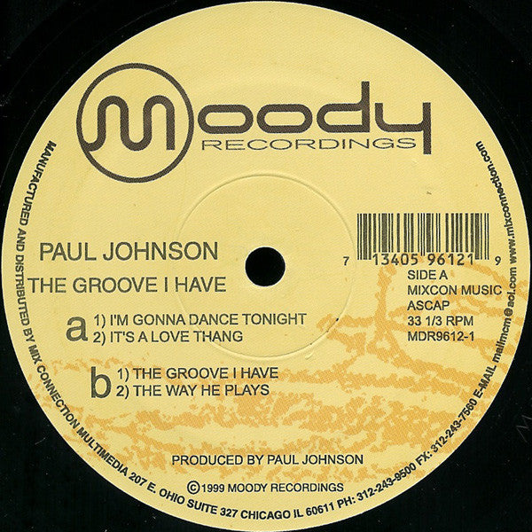 The Groove I Have Paul Johnson