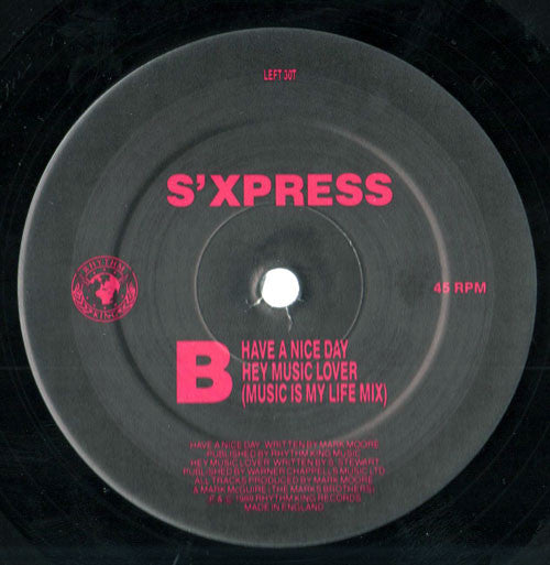 Hey Music Lover S'Express