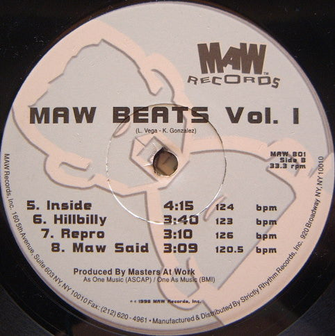 Beats Vol. 1 & 2 Masters At Work