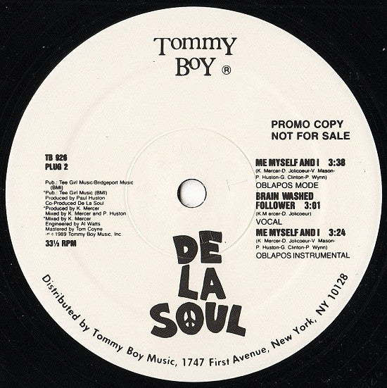 Me Myself And I De La Soul