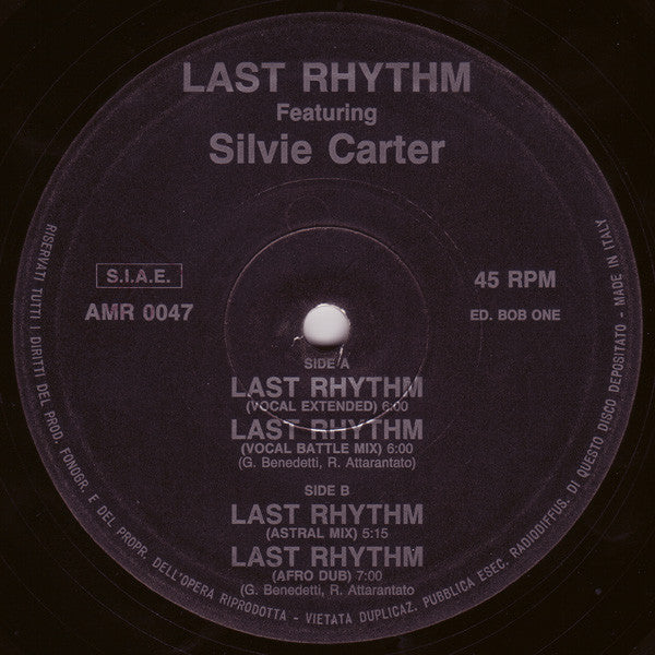 Last Rhythm (Remix) Last Rhythm,Silvie Carter