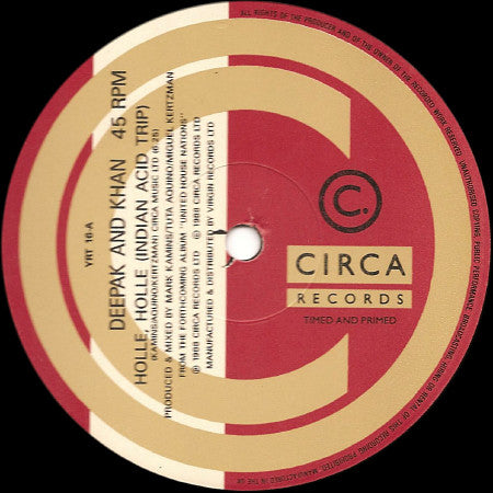 Holle Holle (Indian Acid Trip And Alright In Raj's House Versions) Deepak And Khan