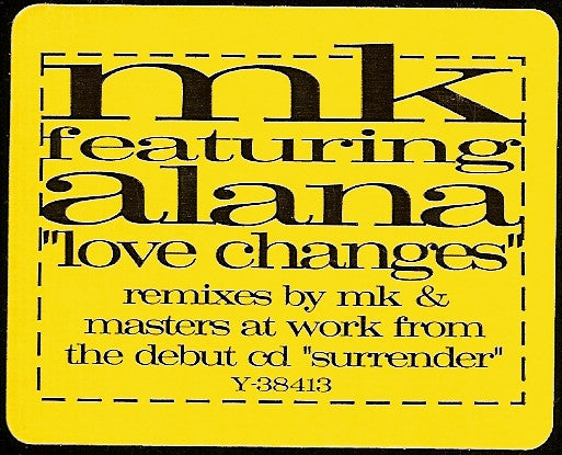 Love Changes Marc Kinchen,Alana