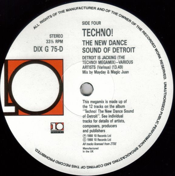 Techno! (The New Dance Sound Of Detroit) Various