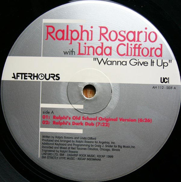Wanna Give It Up Ralphi Rosario,Linda Clifford