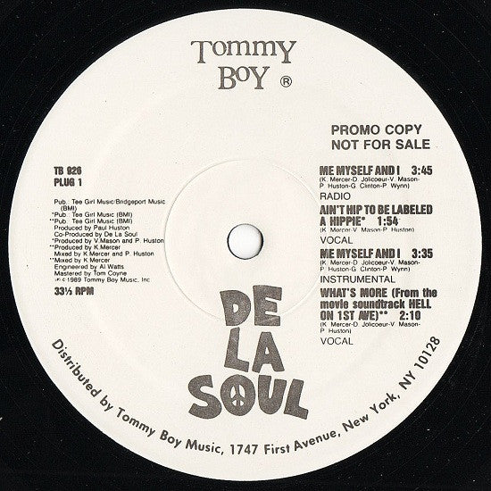 Me Myself And I De La Soul