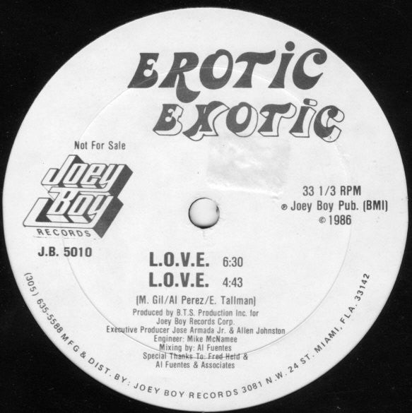 L.O.V.E. Erotic Exotic