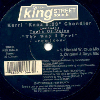 The Way I Feel (The Remixes) Kerri Chandler,Tears Of Velva
