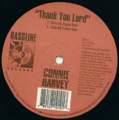 Thank You Lord Connie Harvey